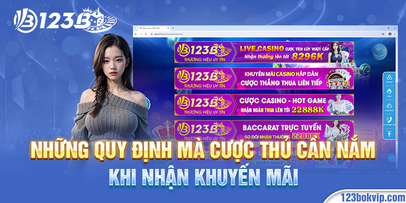 Những quy định mà cược thủ cần nắm khi nhận khuyến mãi 