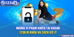 Tài khoản 123b bị khóa