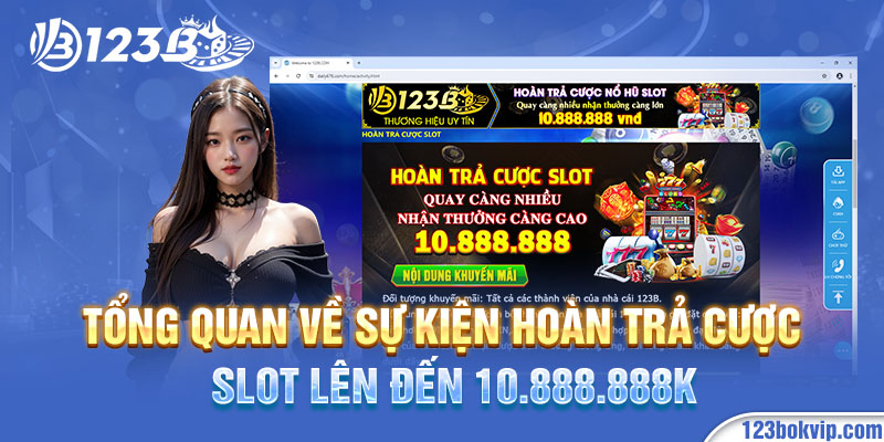 sự kiện hoàn trả cược slot lên đến 10.888.888k