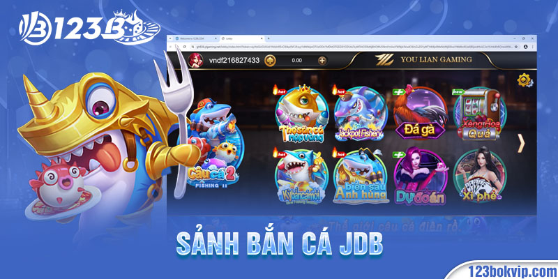 Sảnh cược JDB với nhiều tựa game đỉnh cao