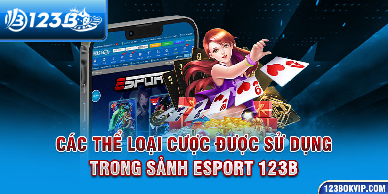 Các thể loại cược được sử dụng trong sảnh Esport 123B